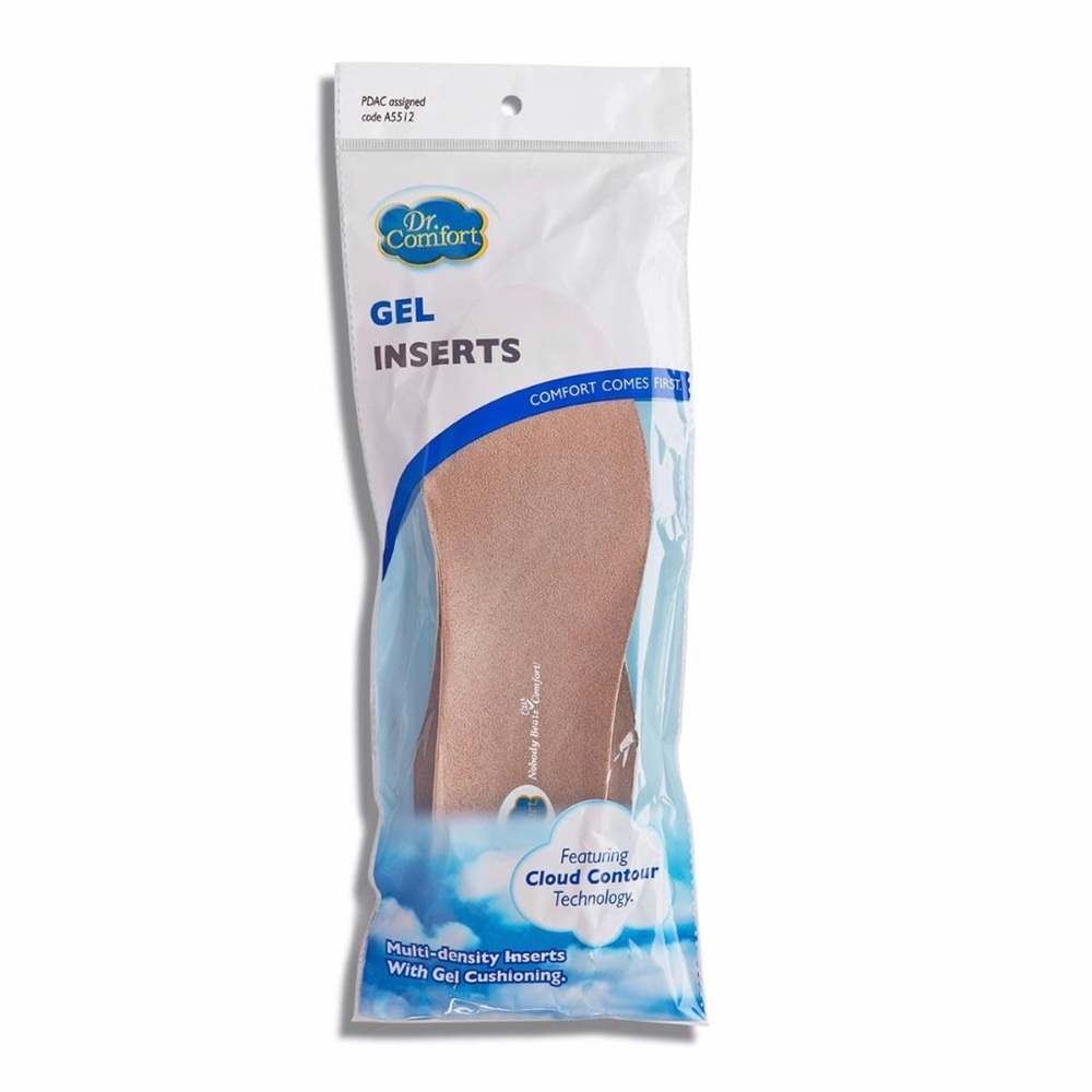 Dr. Comfort Men's Brown Orthotic Insole - Supportive Everyday Comfort - Picture 2 of 7